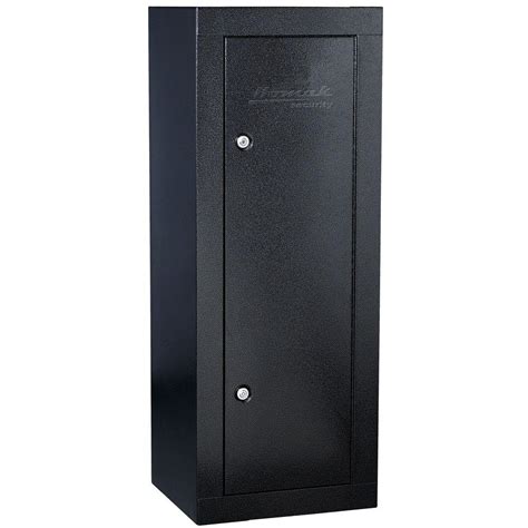 homak security 12 gun black steel security cabinet|6 gun safe with shelves.